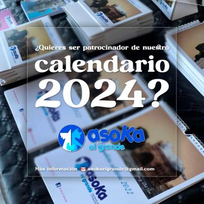 BUSCAMOS PATROCINADORES PARA NUESTRO CALENDARIO SOLIDARIO 2024